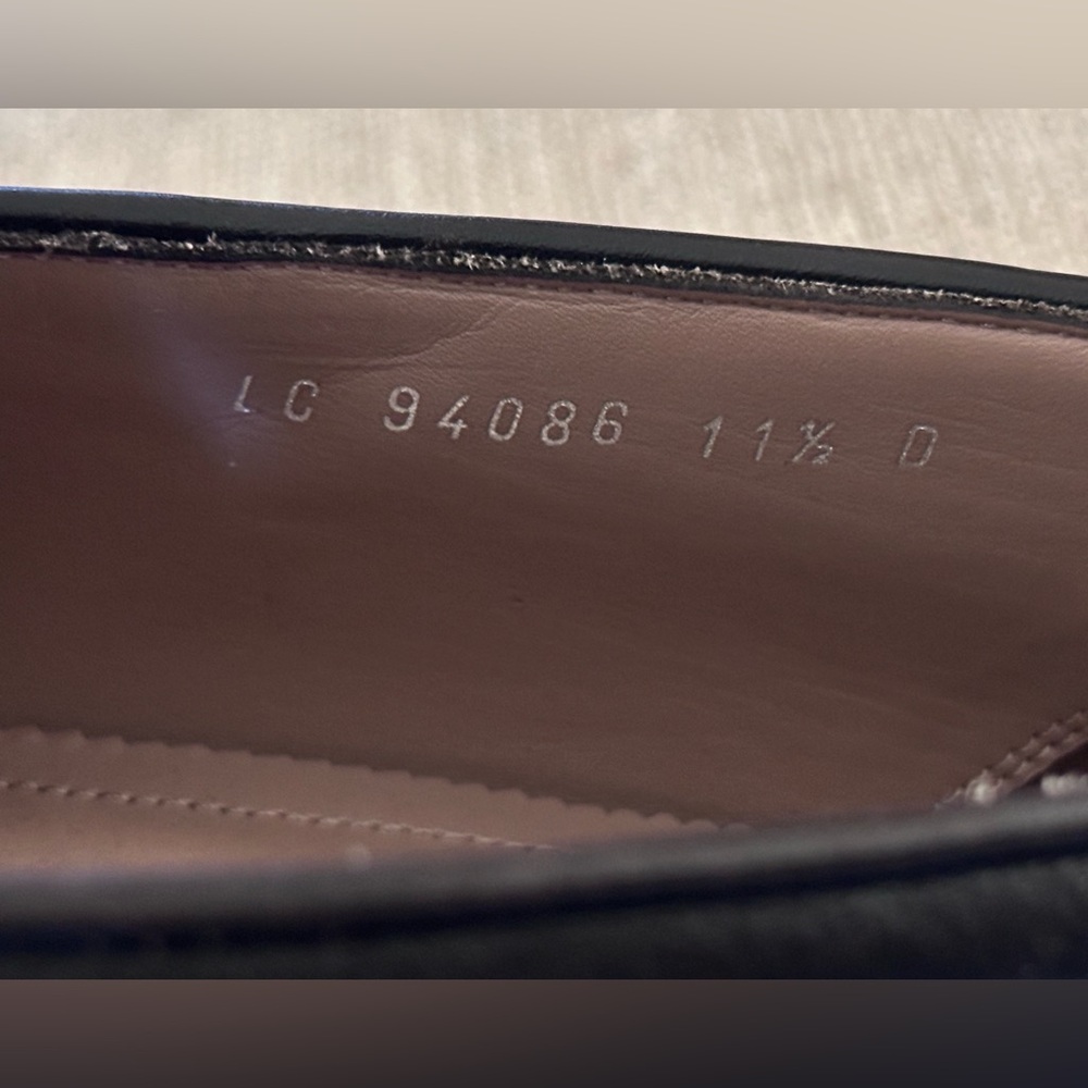 Salvatore Ferragamo Gancini Brown Leather Men’s Dress Loafers Shoe Size 11.5 D - Picture 15 of 15